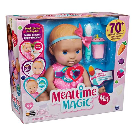 Luvabella mealtime magic mia roleplay set